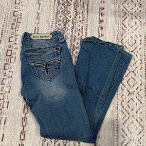 Rock Revival Women's Classic Blue Boot Cut Jeans